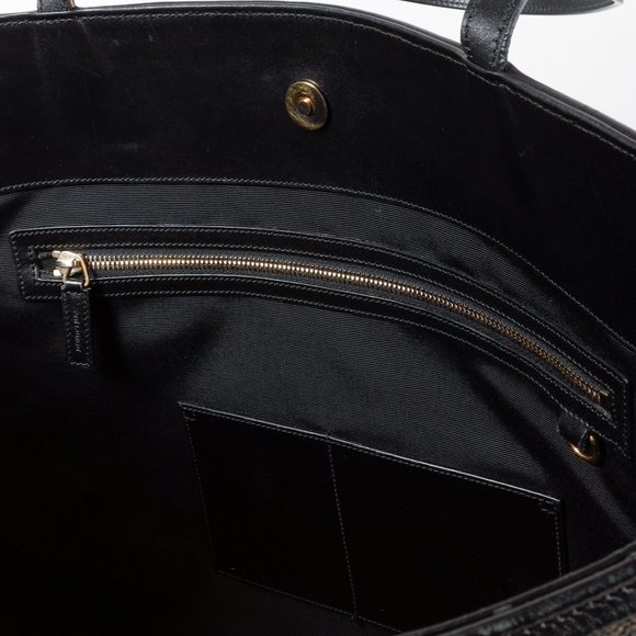 Saint Laurent Monogram Coated Canvas Large Shopper Tote - Picture 14 of 15